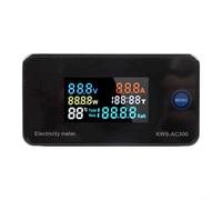 Flame-Retardant Watt Meter 100A Voltage Amp Temp