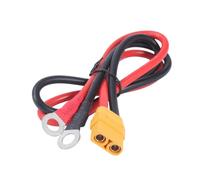 Flame Retardant XT90 Female O Rings Terminal Cord Double Layer PVC Coating for Solar Powereds Systems Remote Car Model High Current