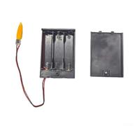 Flame simulation lamp circuit board with battery box designed for 3V-5V operation in birthday celebrations and home styling