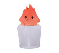Flame Statue Silicone Chocolate Molds Cake Fondant 3D Flame Shape for Epoxy Resin Soap Concrete