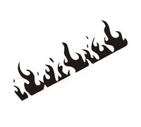 Flame Stickers for Car,Sports Flame Stripe Decal | Helmet Decoration & Accessories for Vehicles Motorcycles & Bicycles