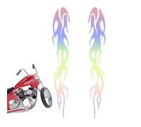 Flame Stickers for , Flame Reflective Stickers, Car Stickers and Graphics, Racing Flame Stripe Stickers for Golf Carts, ATVs, Motorcycles, Bicycles, Laptops, Decorations