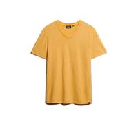Flame T-shirt with V-neck Superdry Jaune L