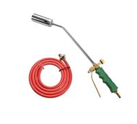 Flame Thrower Rubber Handle, Flame Thrower Handle Replacement, Liquefied Gas Flamethrower Handle With 1 Flamethrower Handle + 1 Rubber Tube(Type 30)