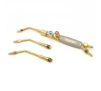 Flame Torch Rotary Gas Welding Torch Oxy Acetylene Propane Welding Gun Propane Torch Welding Kit (Size : Propane Type)