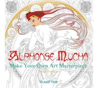 Flame Tree Gift - Alphonse Mucha Art Colouring Book Make Your Own - P245z