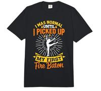 Flame Twirling Design for a Fire Dancer Comfort Colors Adult Heavyweight T-Shirt