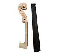 Flame Violin Neck Head With Fingerboard Accessories(Flames 4-4)
