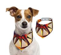Flame War Horse Pet Scarf Dog Bandanas Spring Summer Soft Cotton Puppy Scarfs Adjustable Accessories for Small Medium Large Girl Boy Pup Large