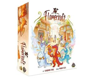 Flamecraft Dragon-Placement Engine Building Board Game Lucky Duck Games New 10+