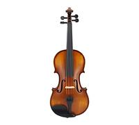 Flamed Maple Matte Violin Full Size Advanced Antique Violin 1/4,1/2,3/4,4/4 Ebony Violin (Color : 1-2)