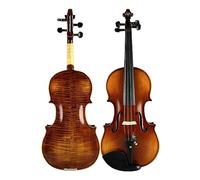 Flamed Violin With Deep Tone Violino Profissional 4/4 Violin Good Flamed Violin Free Case And Bow