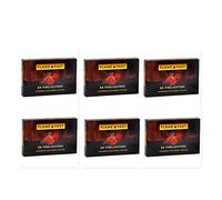 Flamefast Firelighters Starter Blocks, Quick Start, Eco Barbecue, Wood Burner, Open Fire - 6 Packs of 24 (144 firelighters)