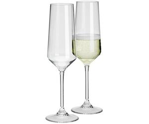 Flamefield Savoy Prosecco/Champagne Glasses - Pack of 2