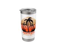 Flamenco Beach Puerto Rico Stainless Steel Insulated Tumbler