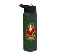 Flamenco Dancer and Guitar - Spain Stainless Steel Insulated Water Bottle