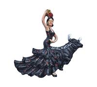 Flamenco Dancer Bull 3D Spain Refrigerator Magnet Souvenirs Sticker,Hand-made Fridge Magnet Home & Kitchen Decoration