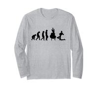 Flamenco-Dancer Flamenco-Dancers Evolution Dancing-Flamenco Long Sleeve T-Shirt