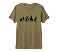 Flamenco-Dancer Flamenco-Dancers Evolution Dancing-Flamenco Premium T-Shirt