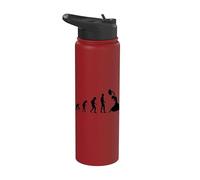 Flamenco Evolution Dance Spain Espana Men and Women Flamenco Stainless Steel Insulated Water Bottle