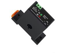 Flameproof Adjustable AC Current Sensing Switch Self-Powered 0.2-30A Electromagnetic Induction Relay for Industrial Equipment Monitoring Safety Detection(B)