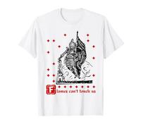Flames can't touch us, Patron of Firefighters - St. Florian T-Shirt