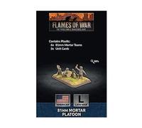 Flames of War 81mm Mortar Platoon (x6 plastic mortar teams)