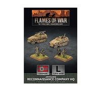 Flames of War Armoured Reconnaissance Company HQ (x2 Plastic)