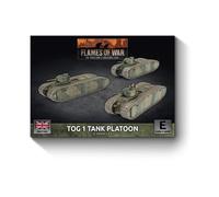 Flames of War: BBX89 TOG I Tank Platoon (x3)