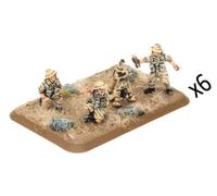 Flames of War - British - 3-Inch Mortar Platoon (8th Army) (6x, Plastic)