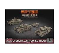 Flames of War Churchill Armoured Troop (Plastic)