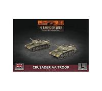 Flames Of War: Crusader Armoured Aa Platoon (X2 Plastic) - Brand New And Sealed