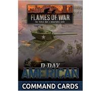 Battlefront Miniatures Flames Of War - D-Day: American Command Cards (X50 Cards)