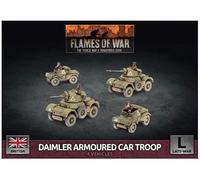 Flames of War -Daimler Armoured Car Troop - BBX61