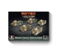 Flames of War: FRX11 Char B1 bis Tank Platoon (x5 Plastic)