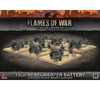 Flames of War - German - 15cm Nebelwerfer Battery (x6, Plastic)