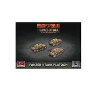 Flames of War: German: Panzer II Tank Platoon (x3 Plastic)