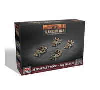 Flames of War Jeep Recce Troop - SAS Section