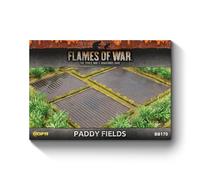 Flames of War Model Kit - Pre Painted Paddy Fields - 1:100 Scale - BB170 - New