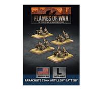 Battlefront Miniatures Flames Of War - Parachute 75Mm Artillery Battery (X4 Plastic)