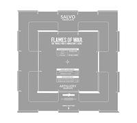 Flames of War Salvo Template (Etched)