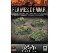 Flames of War - Soviet - SU-76 Light SP Battery (4x, Resin/Metal)