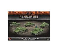 Flames of War Soviet T-34 Tank Company (SBX54)