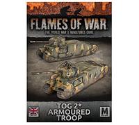 Flames of War TOG 2* Armoured Troop SW - 2x Tanks, 2x Cards - Tabletop Miniature Wargame - Age 14+