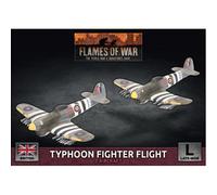 Flames of War Typhoon Fighter Flight Plastic Model Kit