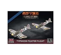 Flames of War Typhoon Fighter Flight Plastic Model Kit