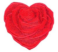 Flames Skull & Rose Patch - DIY Clothes & Jackets