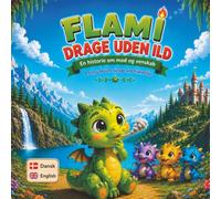 Flami drage uden ild - Flami without Fire: Bilingual Danish-English Children's Book about Courage and Self-Confidence (Flami Bilingual Adventures)