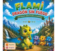 Flami el dragón sin fuego: Libro infantil bilingüe español-inglés sobre el coraje y la confianza en uno mismo (Flami Bilingual Adventures)
