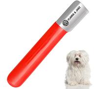 FLAMIA & JABZ Stripping Knife for dogs, Right handed, Stainless Steel with Plastic grip (Fine)